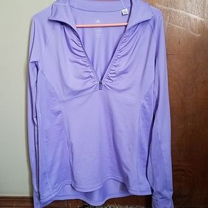 Womens Adidas half zip